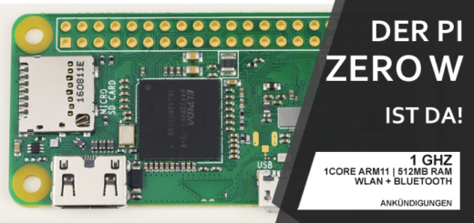 Raspberry Pi Zero W Ankuendigung